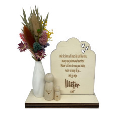 Geschenkbox vaasje - bloemvorm
