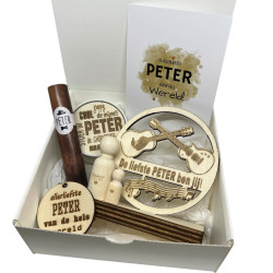 copy of Geschenkbox voetjes - Peter - blauw