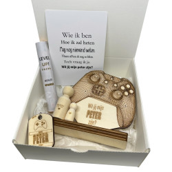 copy of Geschenkbox gsm-houder - Peter - okergeel-grijs