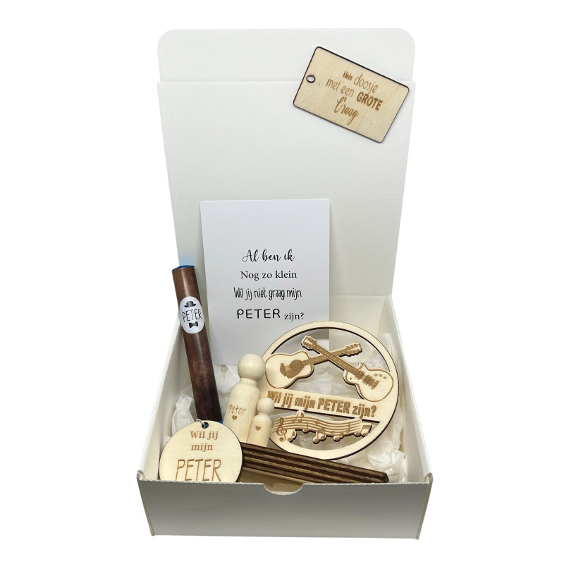 copy of Geschenkbox voetjes - Peter - blauw