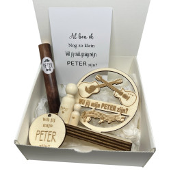 copy of Geschenkbox voetjes - Peter - blauw