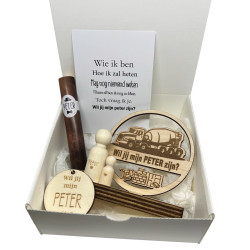 copy of Geschenkbox voetjes - Peter - blauw