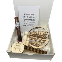 copy of Geschenkbox voetjes - Peter - blauw