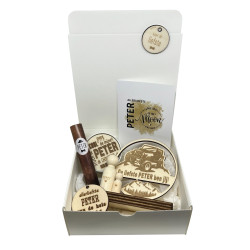 copy of Geschenkbox voetjes - Peter - blauw