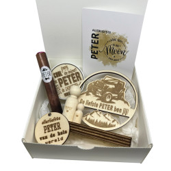 copy of Geschenkbox voetjes - Peter - blauw
