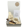 Geschenkbox bierfles - Peter - blauw
