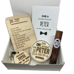 Geschenkbox Peter - STRIK - zwart