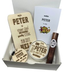Geschenkbox Peter - HELD - oker