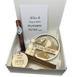 copy of Geschenkbox voetjes - Peter - blauw