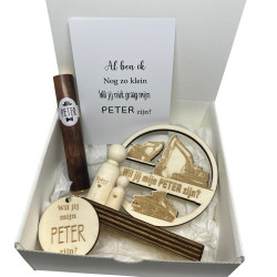 copy of Geschenkbox voetjes - Peter - blauw