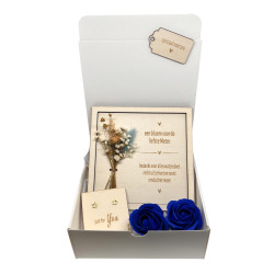 copy of Geschenkbox liefste meter - hartje- paars