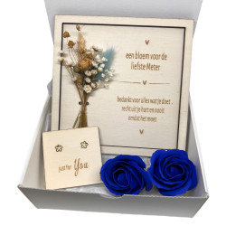 Geschenkbox liefste meter - bloem