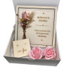 copy of Geschenkbox liefste meter - hartje- paars