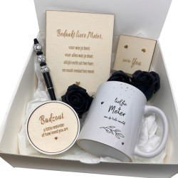 Geschenkbox Meter - heldin - zwart