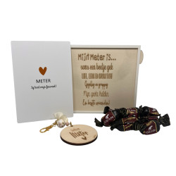 Cadeaudoosje liefste meter - chokotoffs