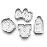 Koekjesvorm zwanger set