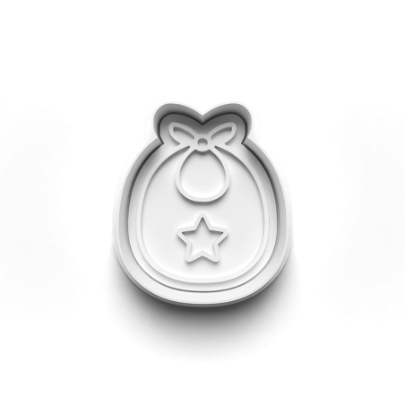 Koekjesvorm babykleding slab