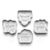 Koekjesvorm babyboybabygirl set