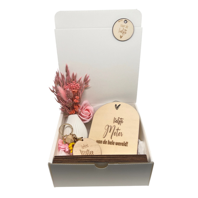 Geschenkbox Vaasje liefste meter