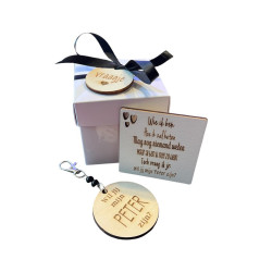 Geschenkbox 3D peter vragen voetjes