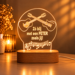LED lamp liefste Peter gitaar