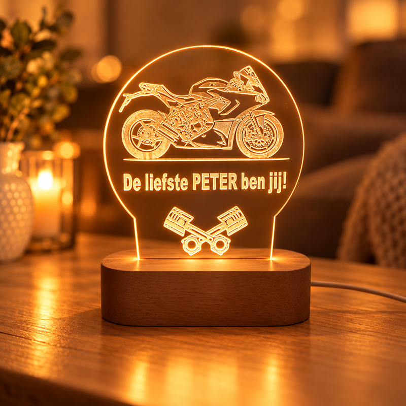 LED lamp liefste Peter motor