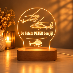 LED lamp liefste Peter helicopter