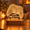 LED lamp liefste Peter game controller