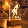 LED lamp kinderkamer raket