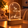LED lamp kinderkamer dieren aap
