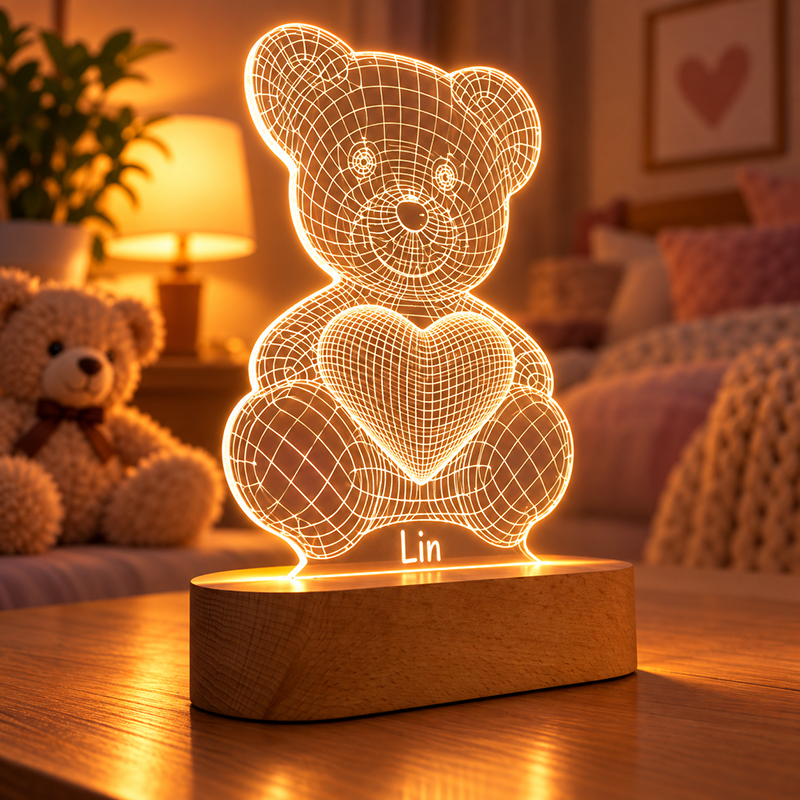 LED lamp kinderkamer beer