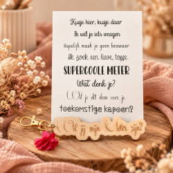 Sleutelhanger Wil jij mijn meter worden