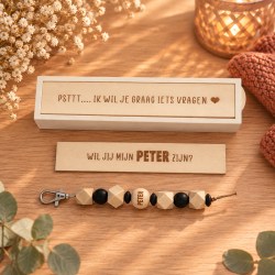 Sleutelhanger 3D wil je mijn Peter zijn?