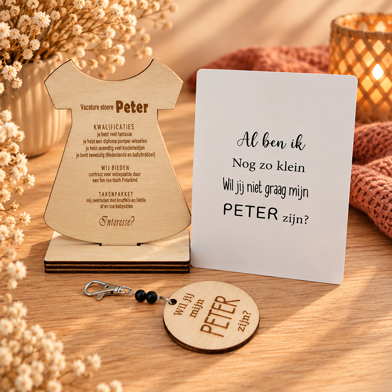 Geschenkdoosje peter kleedje