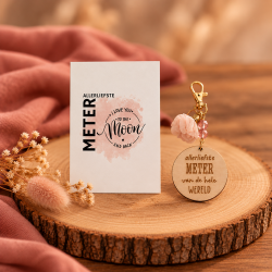 Sleutelhanger liefste Meter to the moon and back