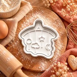 Koekjesvorm baby mobiel
