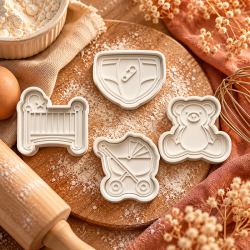 Koekjesvorm baby02 set