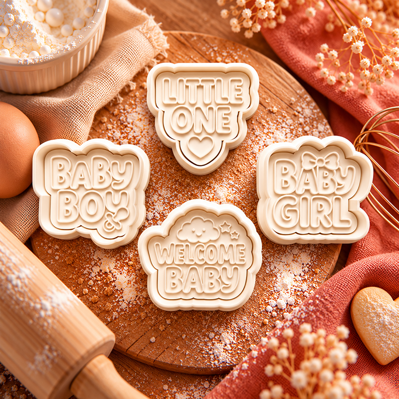 Koekjesvorm babygirlbabyboyset