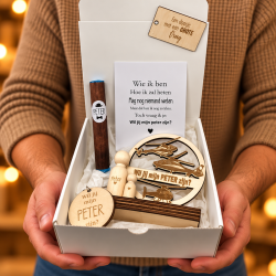 Geschenkbox Wil jij mijn Peter zijn? helikopter