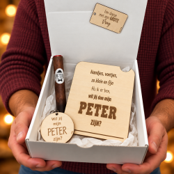 Wil jij mijn peter  worden