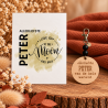 Sleutelhanger liefste Peter to the moon and back