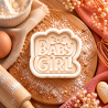 Koekjesvorm babyboybabygirl meisje