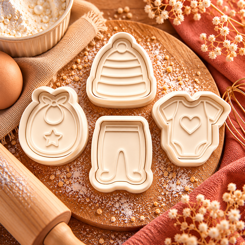 Koekjesvorm babykleding set