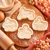 Koekjesvorm ooievaar set