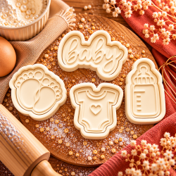 Koekjesvorm zwanger set