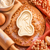 Koekjesvorm zwanger buik