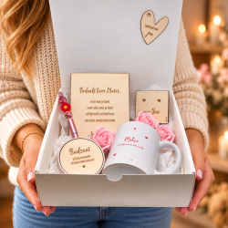 Geschenkbox liefste meter mok roze