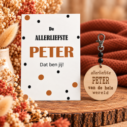 Sleutelhanger Liefste Peter