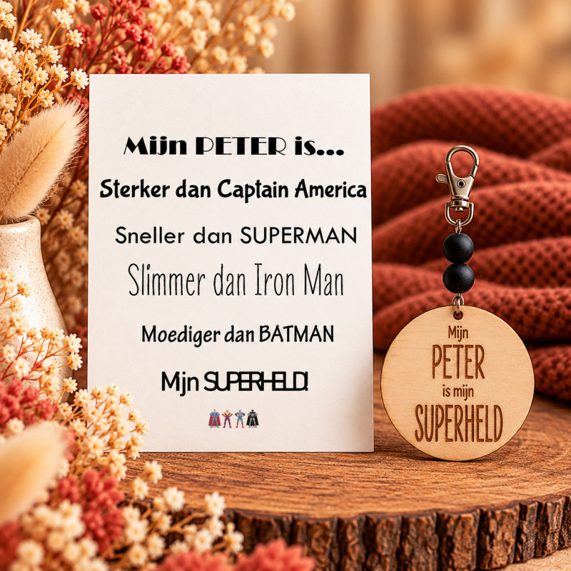 Sleutelhanger superhelden