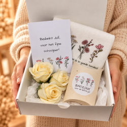 Geschenkbox Juf badzout